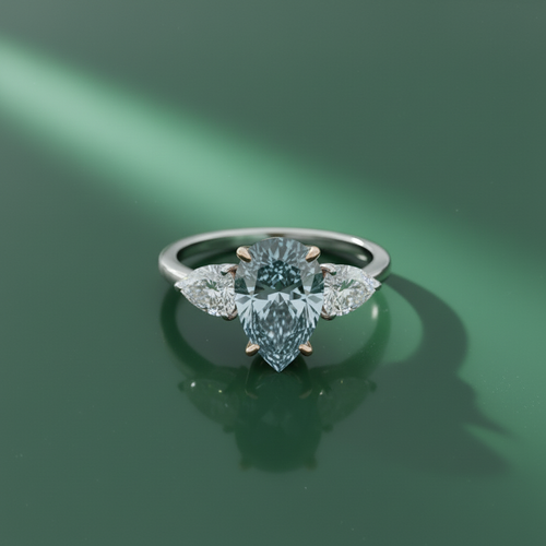 Blue Diamond Engagement Rings