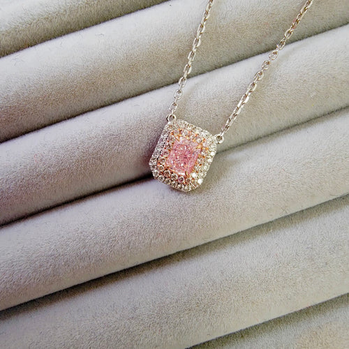 pink diamond pendant. pink diamond jewelry. pink diamonds. buy pink diamonds.