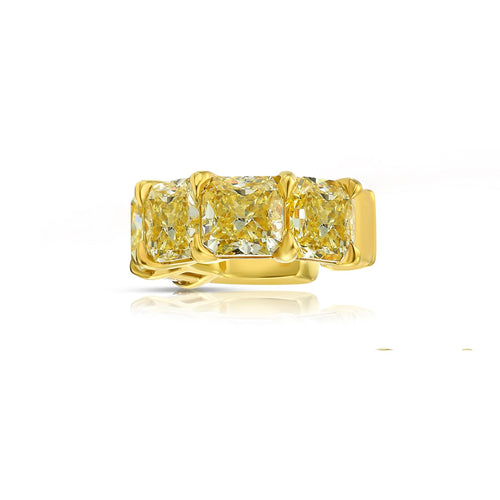 3.6 Carat Yellow Diamond Ear Cuff