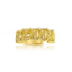 1.6 Carat Fancy Yellow Diamond Ear Cuff