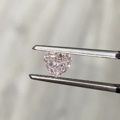 1.03ct Light Pink Heart Shape Diamond