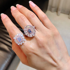 Blue diamond ring. fancy blue diamond. fancy blue oval