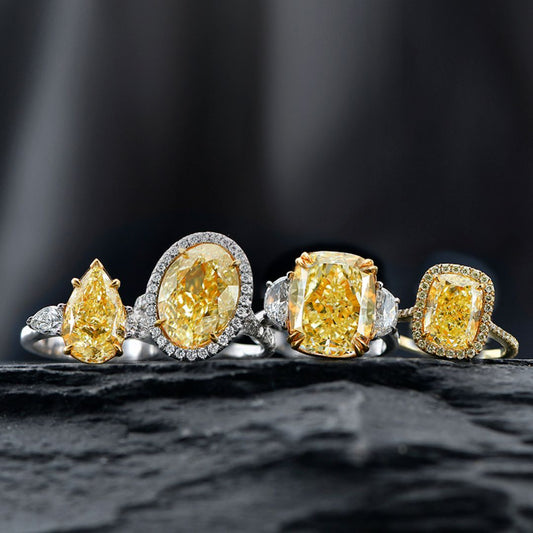 Our Favorite New Yellow Diamond Rings