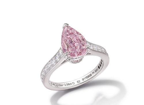 Sotheby's Fancy colored diamonds auction results July 2023