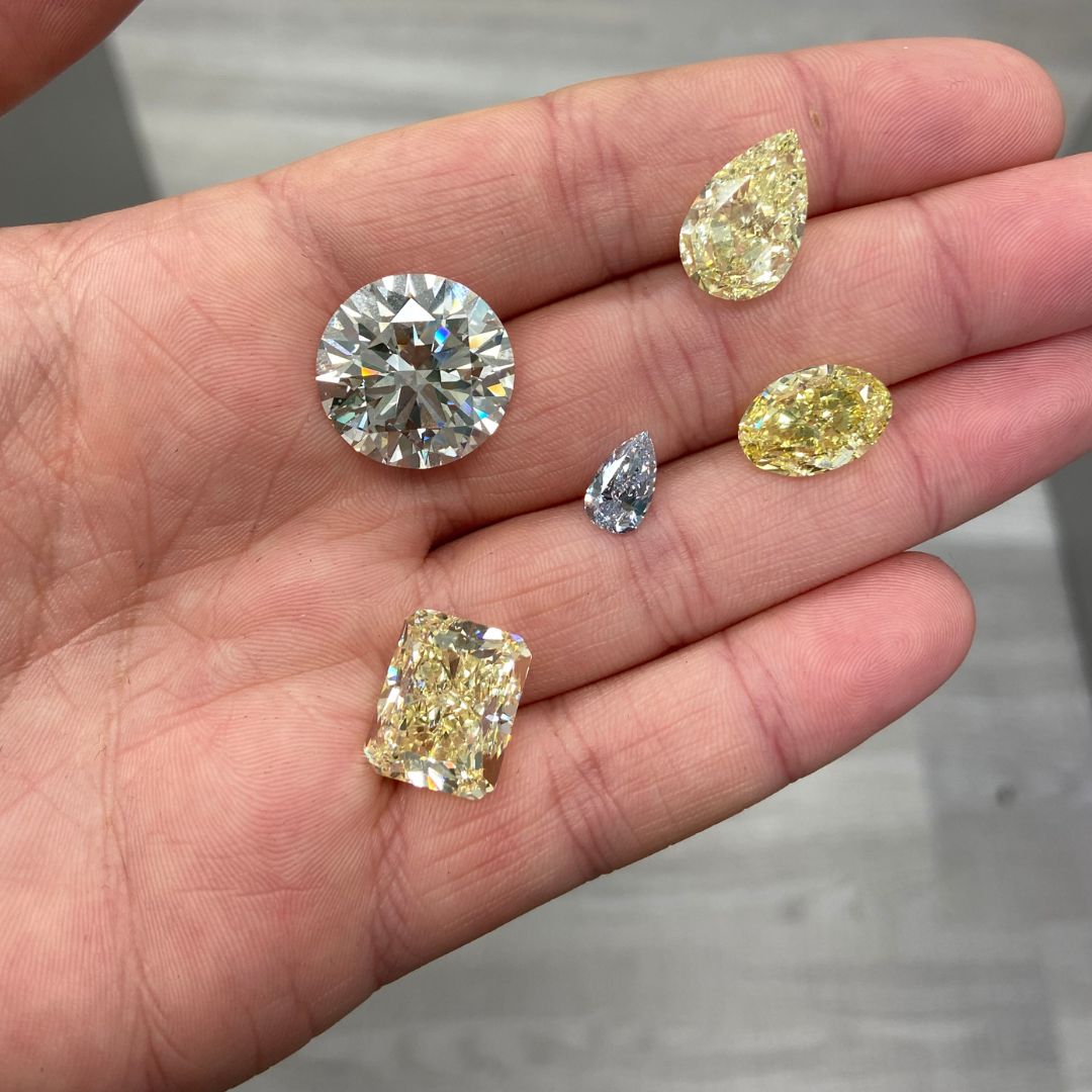 "The Four C's" of Fancy Colored Diamonds