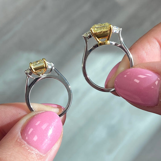customized diamond ring