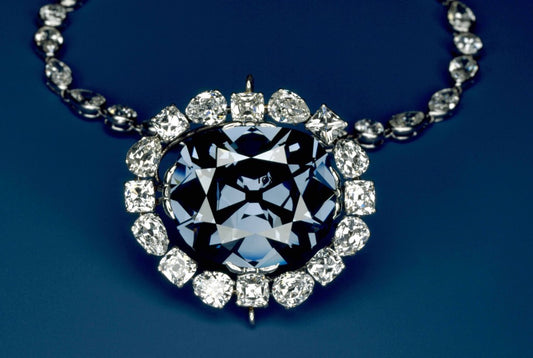 The Hope Diamond the world's most famous blue diamond