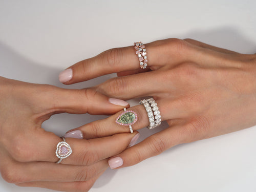 Green Diamond Jewelry