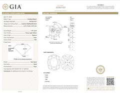 light yellow. fancy light yellow. yellow diamond. cushion cut diamond.