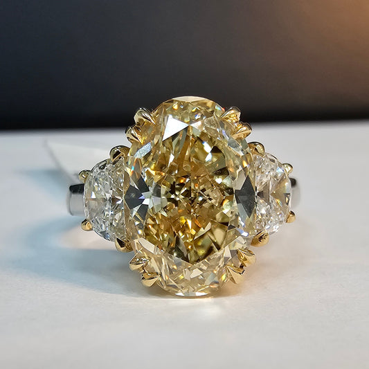 4.49 canary yellow diamond Clearance
