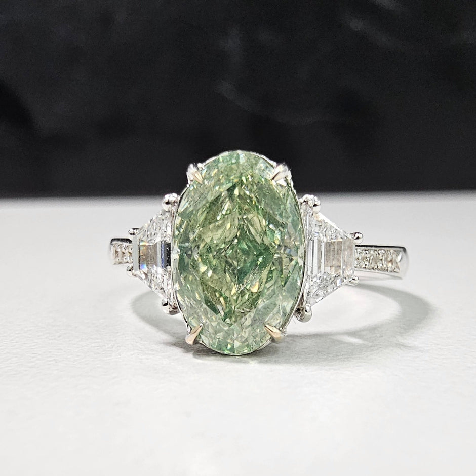 Shop Green Diamond Jewelry – Rare Colors