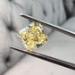 Fancy yellow diamond radiant cut. Yellow diamond radiant. GIA yellow diamond