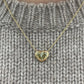 green diamond pendant. yellow gold diamond necklace. green heart shape diamond. green diamond.