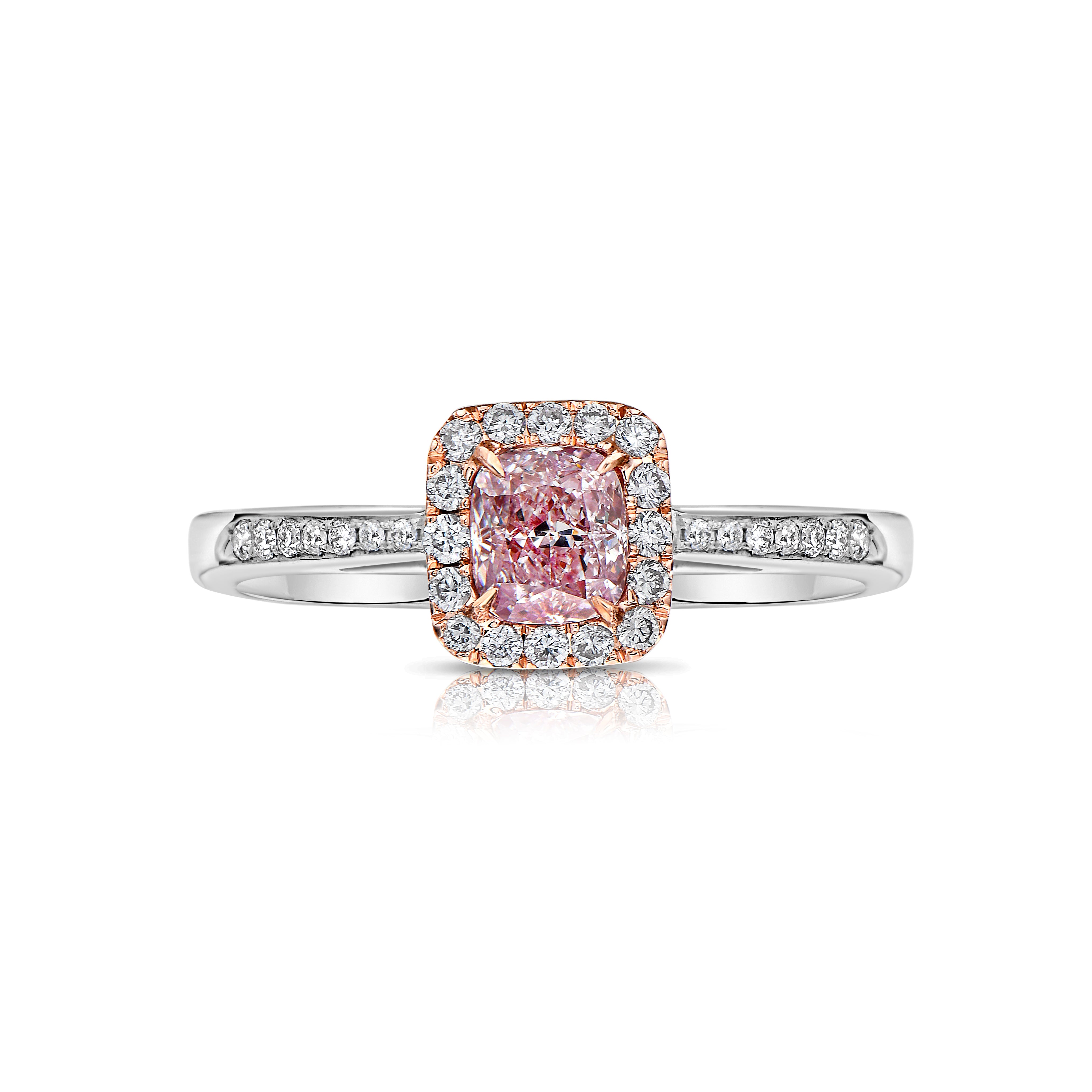 0.51ct Pink Diamond Ring