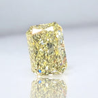 3.02ct GIA Fancy Light Yellow Elongated Radiant Diamond - Loose