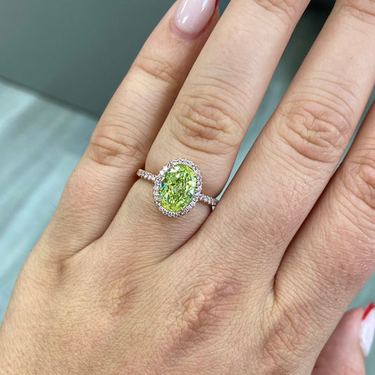 Natural 2025 green diamond