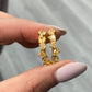 2.55 Carat Total Weight Intense Yellow Diamonds Mixed Shape Diamonds Handmade in NYC