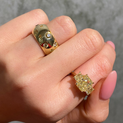 Yellow Diamond Starry Night Band