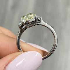 Green diamond like Jennifer Lopez. JLO Green diamond. JLO Green.Fancy intense green diamond radiant. Fancy intense green diamond. Natural green diamond. Green diamond engagement ring. Green diamond ring. Rare green diamond ring.