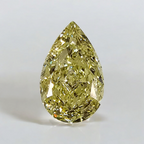 3.01ct GIA Fancy Yellow Pear Shape Diamond - Loose