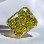 5.01ct Fancy Yellow Elongated Radiant Cut Diamond - Loose