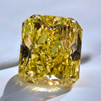 2.50ct Fancy Intense Yellow VS2 Elongated Radiant Cut Diamond - Loose