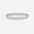 13.18ct White Emerald Diamond Bracelet