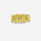 3.6 Carat Fancy Yellow Diamond Ear Cuff