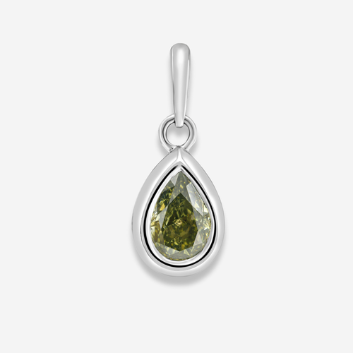 Chameleon Pear Diamond Charm