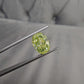 2.43 Carats Total Fancy Intense Green-Yellow Oval Diamond VS1 Clarity " Strong Green Fluorescence" Giving it the desired NEON green color  GIA Certified Diamond 