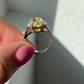 Light yellow diamond ring. Light yellow diamond. Yellow diamond engagement ring. Yellow diamond jewelry. Gia certified yellow diamonds