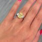 5.04ct Elongated Cushion Fancy Yellow VVS2 Diamond Ring