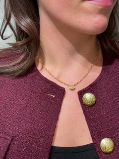 2 Carat Light Yellow Oval Diamond Pendant