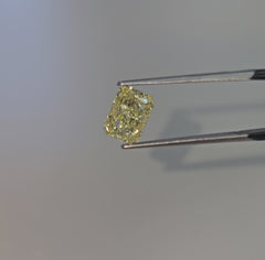 2.51ct Fancy Yellow Elongated Radiant VS1 - Loose