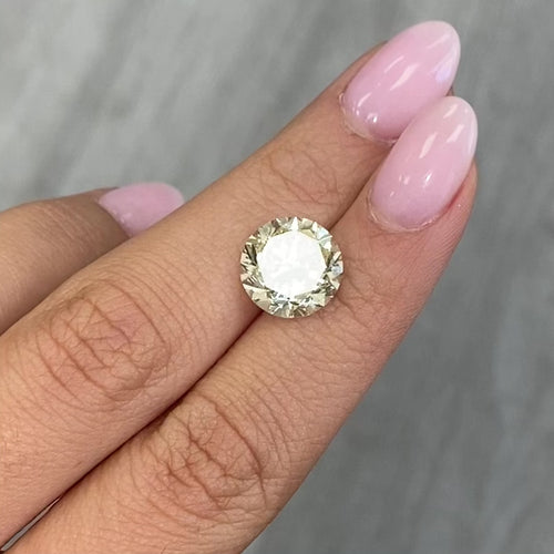 6 Carat Fancy Yellow Round Diamond - Loose