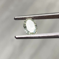 1.75ct Green Oval Dimaond - Loose