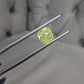 1.03 Carat Fancy Intense Yellow-Green Color An exceptional LIME green color Strong Green Fluorescence - Ultra Rare! Cushion Cut Diamond I1 Clarity - Eye Clean GIA Certified Diamond