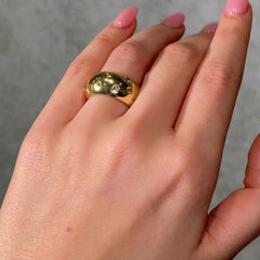 Yellow Diamond Starry Night Band