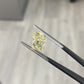 4.45 Carat Fancy Yellow Elongated Radiant Cut Diamond VVS2 Clarity Excellent, Very Good cutting No Fluorescence GIA Certified Diamond
