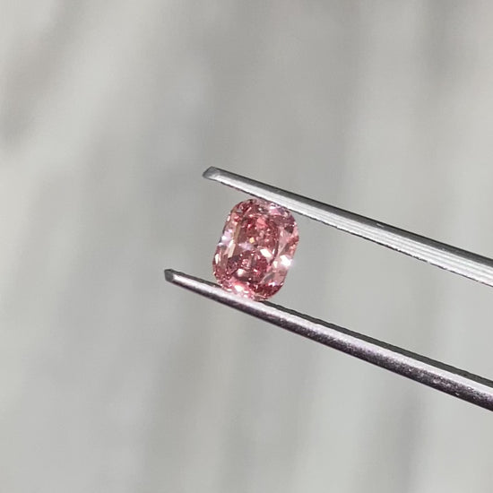 fancy intense orangy pink diamond, natural gia certified intense diamond