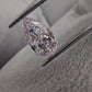 1.52 Carat Pear Shape Diamond Light Pink  VVS1 Clarity  GIA Certified Diamond  Very Good + Excellent Cutting No Fluorescence