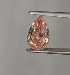 2 Carat GIA Fancy Deep Brown-Pink VS2 Pear Shape Diamond -  Loose