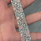 25 Carat Pink & White Diamond Bracelet