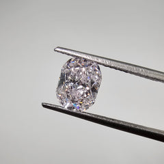 natural pink diamond, elongated cushion cut diamond , loose diamond for custom jewelry