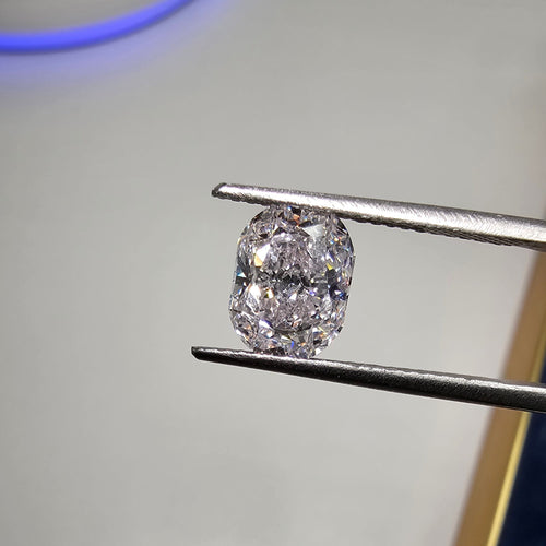 natural pink diamond, elongated cushion cut diamond , loose diamond for custom jewelry