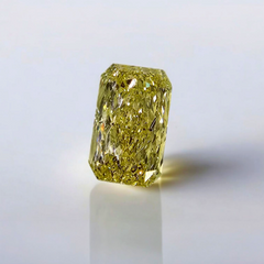 2.01ct Fancy Yellow Elongated Radiant Cut Diamond - Loose