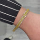 intense yellow diamond bracelet. yellow tennis bracelet. tennis bracelet