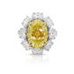 fancy light yellow oval diamond. 7 carat yellow diamond oval