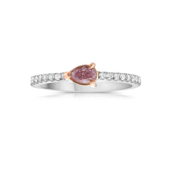 Pink Diamond Ring