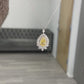 1.01ct GIA Fancy Intense Yellow Diamond Pear Shape Pendant